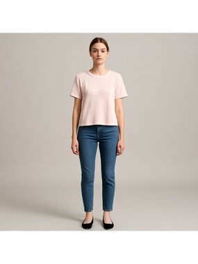 Hampshire Studio Short Sleeve Sweater